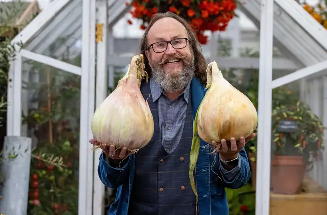 Dave Myers, television presenter and one half of the Hairy Bikers, at the RHS Chelsea Flower Show