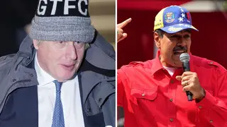 Boris Johnson met with Venezuela's president Nicolas Maduro.