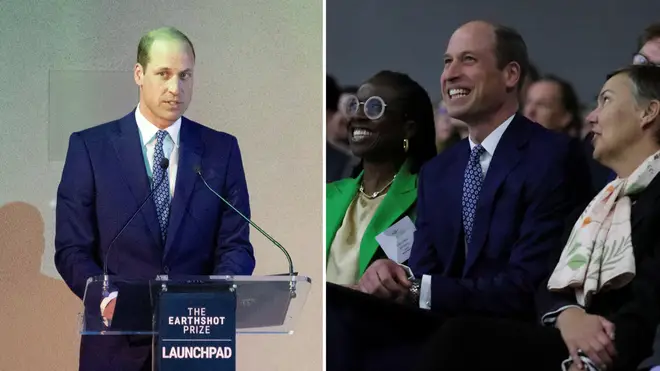 Prince William attended the Earthshot Prize awards this evening