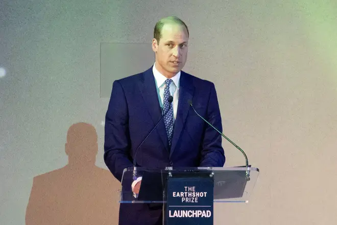 Prince William at the Earthshot Prize Launchpad