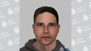 An e-fit image has been released of a suspect in a rape investigation