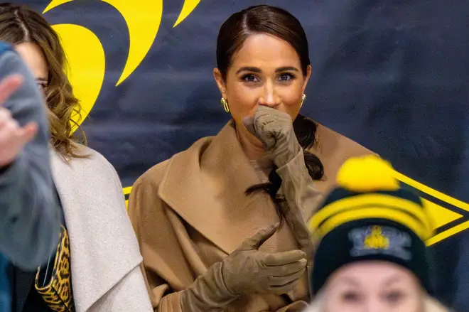 Meghan Markle, Duchess of Sussex, attending the final day of the One Year to Go Event before the Invictus Games Vancouver Whistler 2025, Canada. February 16, 2024