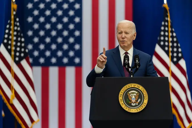 President Biden Speaks In New Hampshire On Lowering Costs