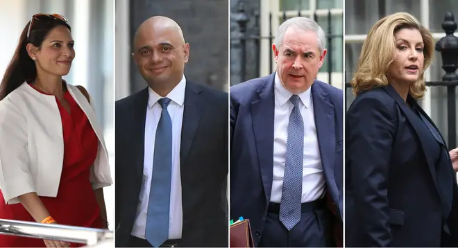 Is this Boris Johnson's new cabinet?
