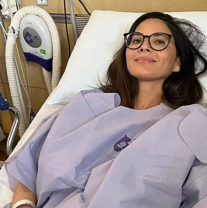 Olivia Munn has revealed she was diagnosed with breast cancer last year and has undergone four surgeries in the last 10 months