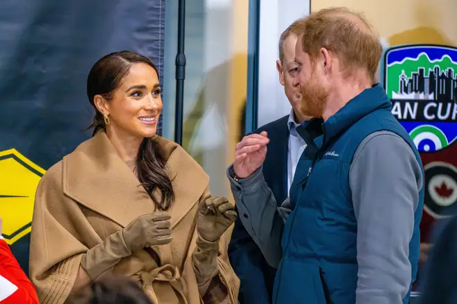 Prince Harry and Meghan Markle attending the final day of the One Year to Go Event before the Invictus Games Vancouver Whistler 2025, Canada, February 16, 2024