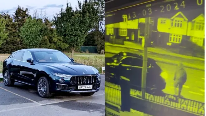 A Maserati Levante was stolen from a busy road in Hounslow, west London, on 13 March