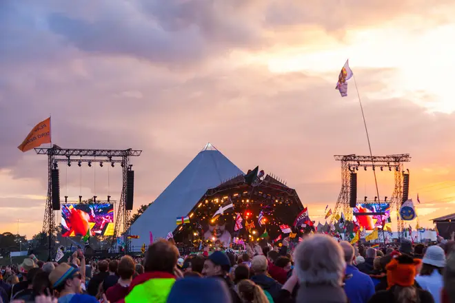 This stage is the icon of Glastonbury Festival, with it's structure inspired by the Egyptian Giza pyramids.