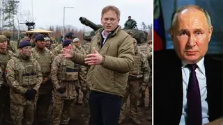 RAF plane carrying Grant Shapps jammed by Russia