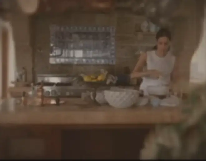 In the video launching the new brand, Meghan can be seen cooking and arranging flowers while Nancy Wilson's 'I Wish You Love' plays in the background