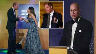 Prince William has paid tribute to his mother who taught him that as he attended the Diana Legacy Award - while Prince Harry was set to appear via video link after his brother left the event