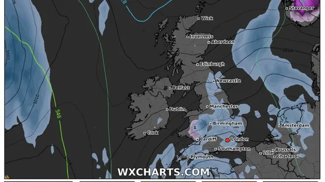 Rain is expected across the UK
