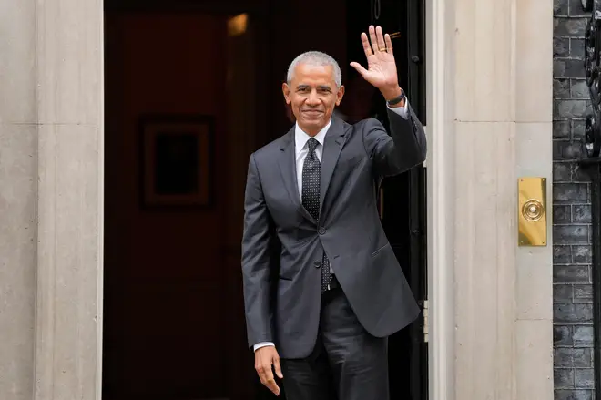 Barack Obama visits Downing Street for surprise meeting
