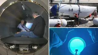 'Claustrophobic' images of doomed Titan submersible before implosion show reality faced by five passengers