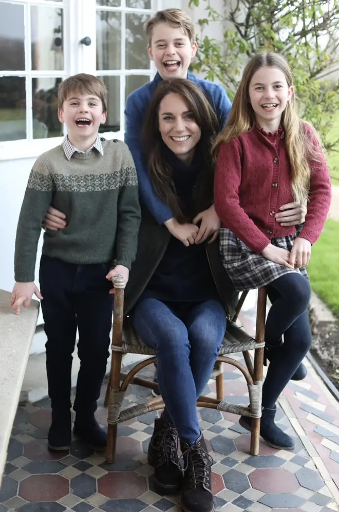 Kate's controversial Mother's Day picture