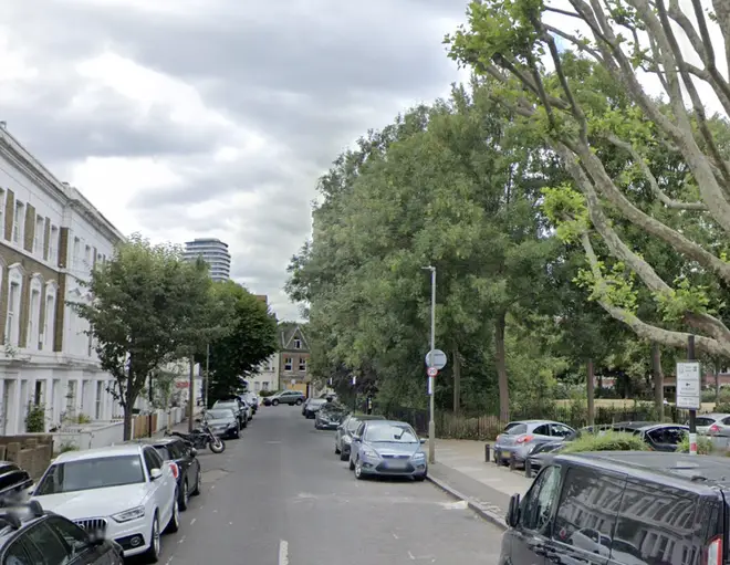 The dog attacked people on Home Road in Battersea