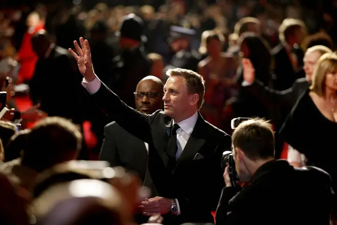Daniel Craig at the Bafta Awards, Royal Opera House