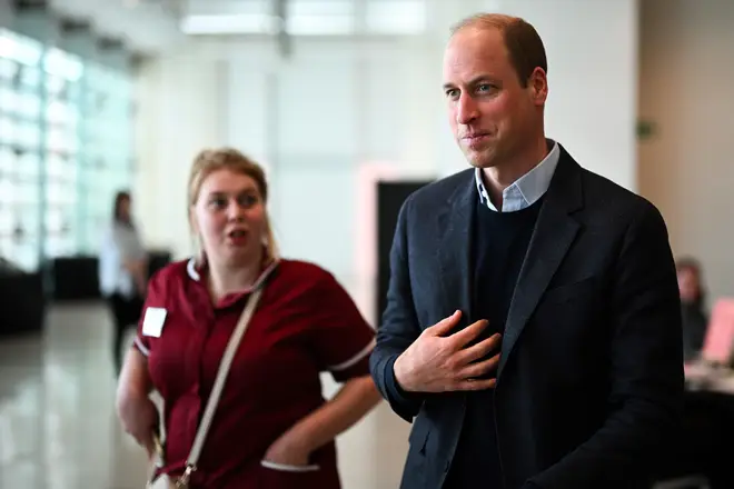 Prince William was in Sheffield today to work on his campaign to end homelessness
