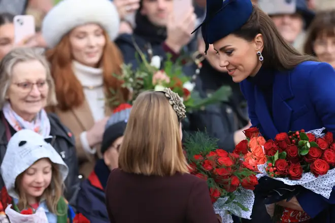 Princess Kate was last seen on Christmas Day
