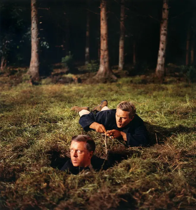 Steve McQueen and Richard Attenborough