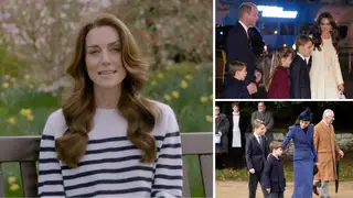 Princess Kate has said reassuring her children she is going to be ok is her priority.
