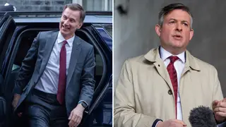 Jeremy Hunt has been criticised by Labour's Jonathan Ashworth