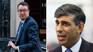 Only two more letters of no confidence needed to oust Rishi Sunak as prime minister, claims former cabinet minister Simon Clarke