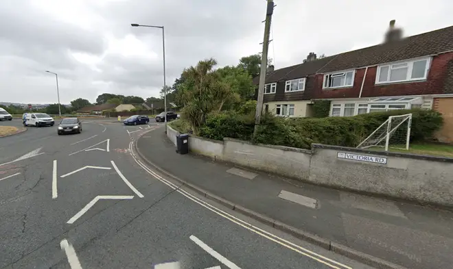 A 74-year-old woman is being questioned after two pedetrians died after being hit by a car in Plymouth, Devon