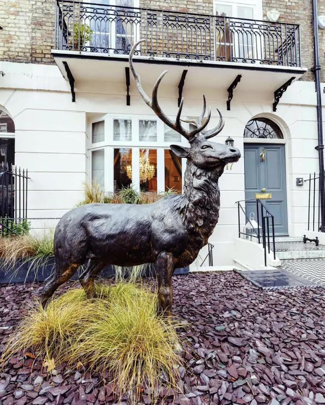Henry the Stag was stolen on Sunday 24 March