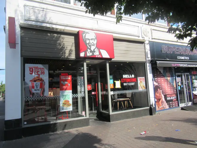 The KFC branch in question