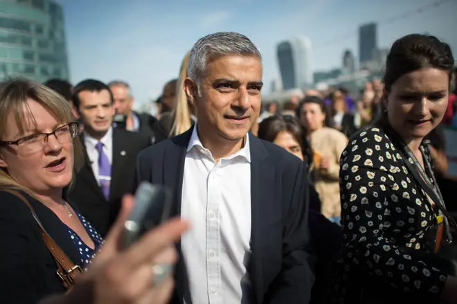 Khan has pledged 1,300 new neighbourhood police officers if re-elected