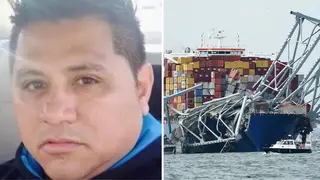 Miguel Luna is among those missing and presumed dead following the bridge's collapse.