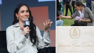 Documents show that the Sussexes' new business American Riviera Orchard has been trademarked for 'pet food, edible pet treats, and bird seed'