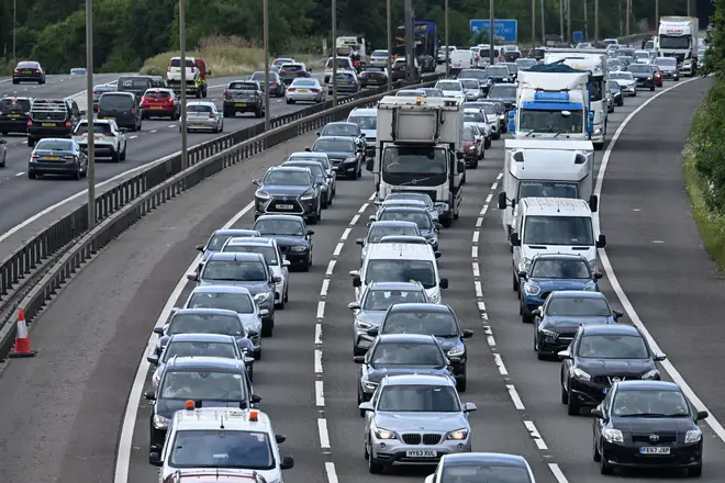 Parts of the M25 will be busy over the Easter weekend