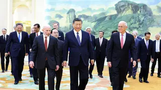 Xi Jinping and US leaders