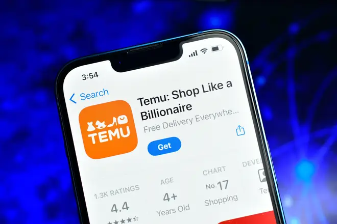 Temu app allows users to "shop like a billionaire"