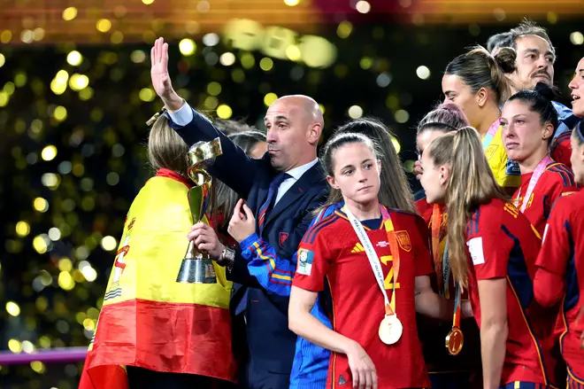 Luis Rubiales following the FIFA Women's World Cup final