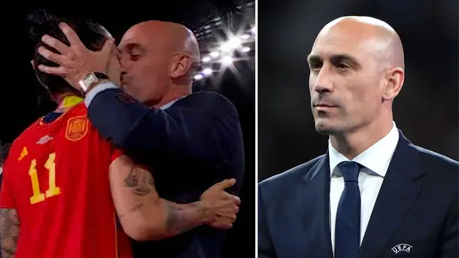 Disgraced Spanish football boss who grabbed and kissed Women's World Cup winner faces two-and-a-half-years in jail