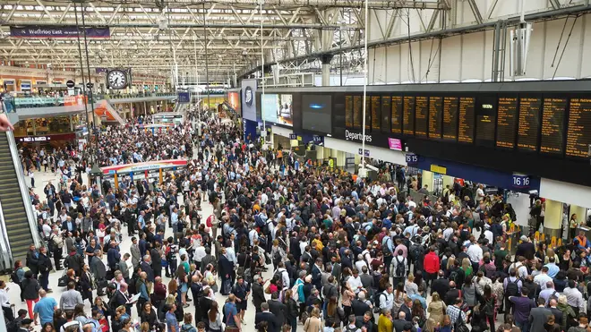 Train companies have urged passengers only to travel if it's necessary
