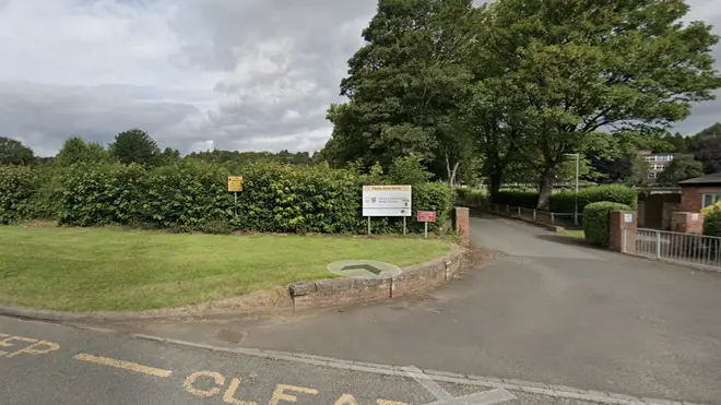Police received a report of concern near a school in the Mitford Road area of Morpeth, Northumberland
