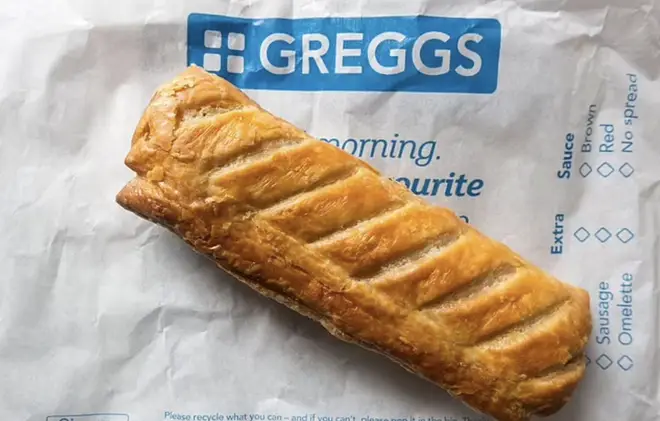 There's been a rise in sausage roll thefts