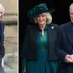 King Charles and Queen Camilla in Windsor this morning