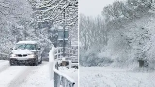 Weather maps have revealed when snow is set to hit the UK again.