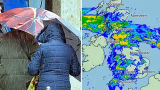 Heavy rain is expected for most of April