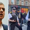 Sadiq Khan has spoken out over the Met Police response over a swastika displayed at a protest at the weekend.