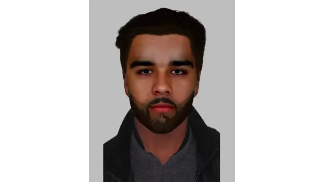 Police previously issued an e-fit of a suspect