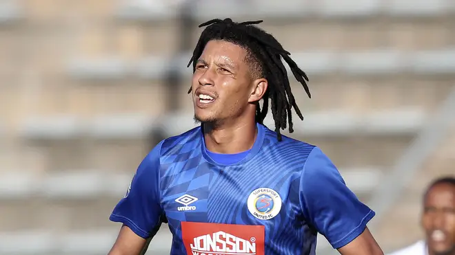 Luke Fleurs in action during a match between Supersport United and Richards Bay at the Lucas Moripe Stadium, Atteridgeville, South Africa, on January 22 2023