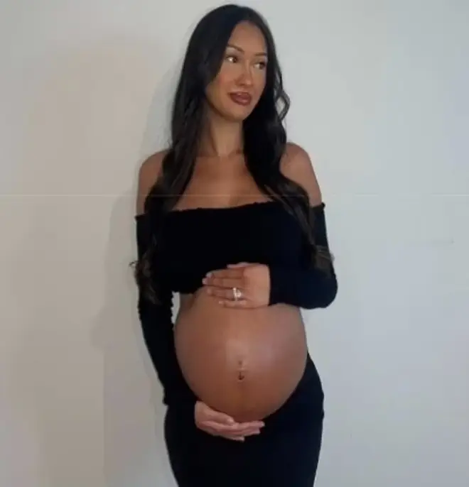 Saga Forsgren Elneborg, 20, was seven months pregnant when she was found dead at her home in Örebro, west of capital Stockholm