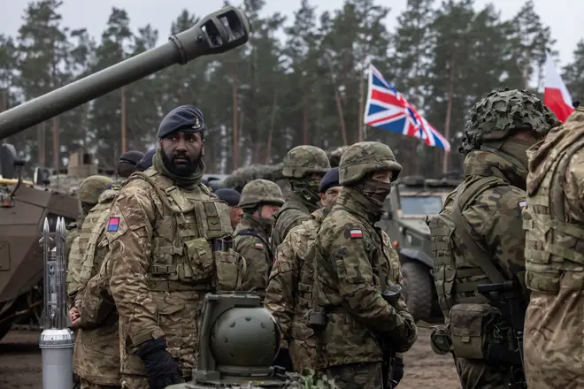 Britain's Army is 'too small', the UK has been warned