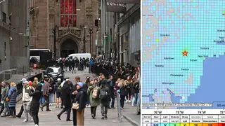 New Yorkers felt the effects of a rare earthquake in the city